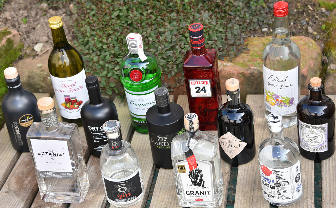 Gin Auswahl